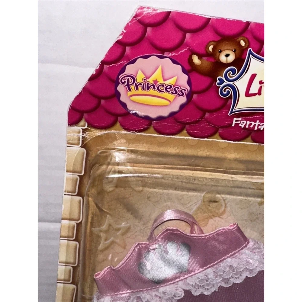 Lil Luvables Fluffy Factory Bear Wear Costume Fantasy‎ Dress Up Outfit Princess